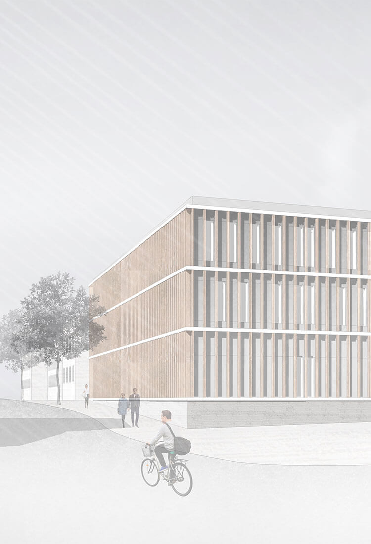 Neubau Landesamt für Schule und das Prüfungsamt des StMUK