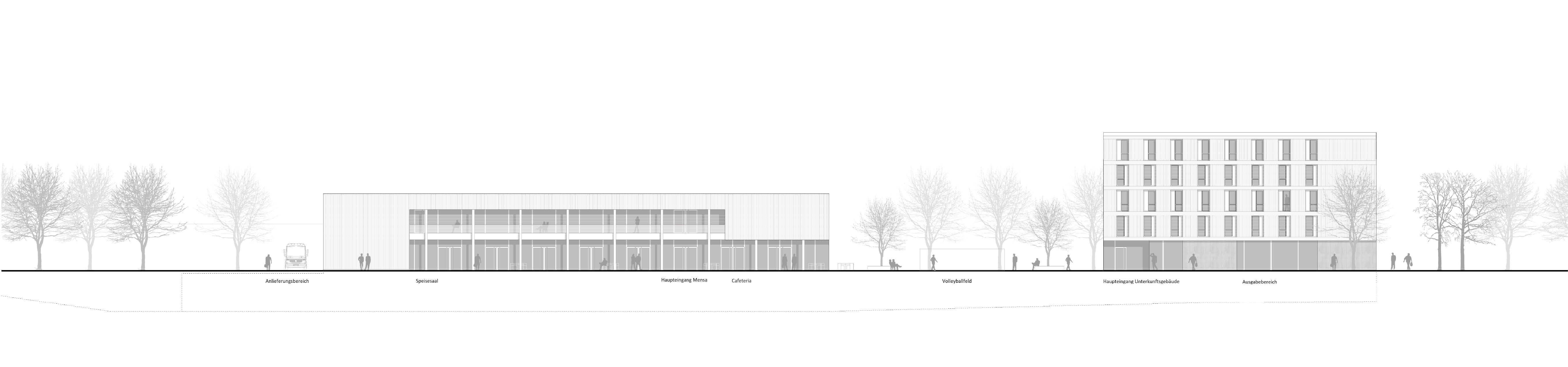 Wohnheim und Mensa Geretsried