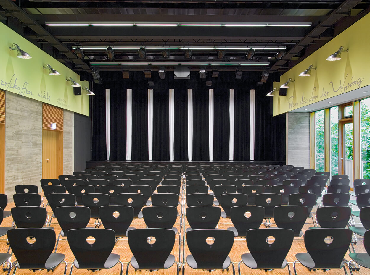 Mensa mit Aula und Medienzentrum Tübingen