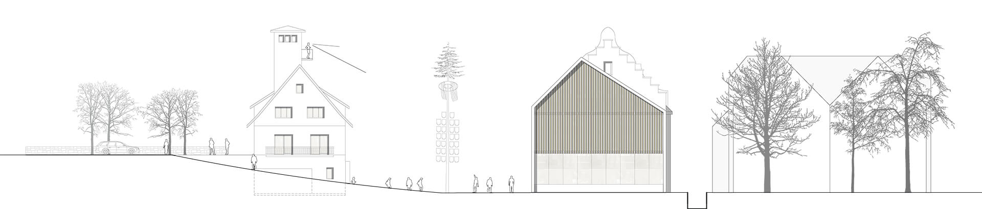 Ortsmitte Oberharmersbach