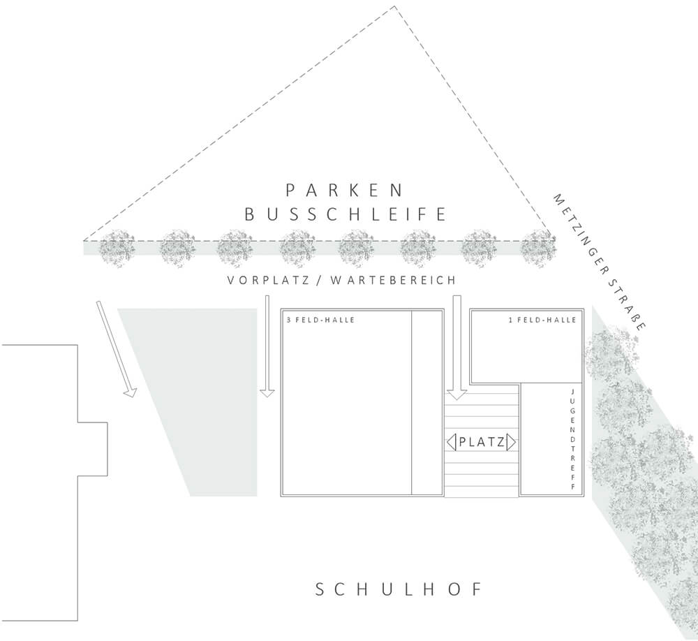 Sporthalle Auweisen Neckartenzlingen
