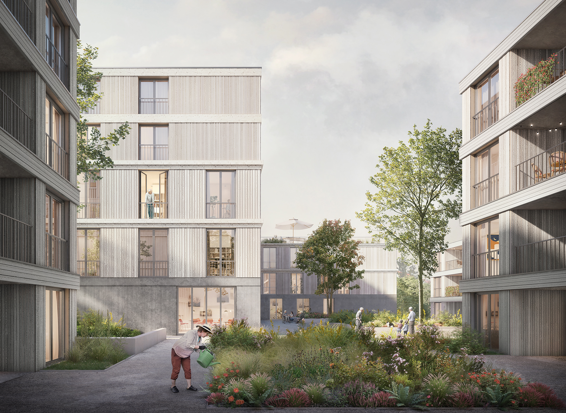 WB Wohnquartier Arthurstraße Stuttgart-Rohr