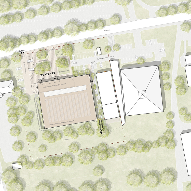 3-Feld-Sporthalle Feuerbach